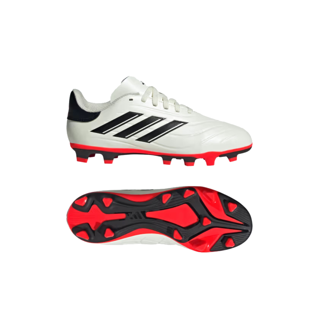 ADIDAS COPA PURE 2 אדידס כדורגל ילדים לבן שחור אדום