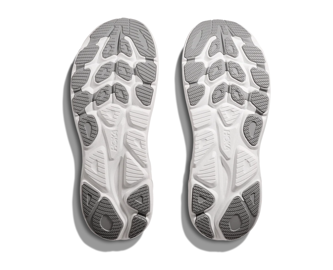HOKA CLIFTON 10 WIDE הוקה גברים אפור