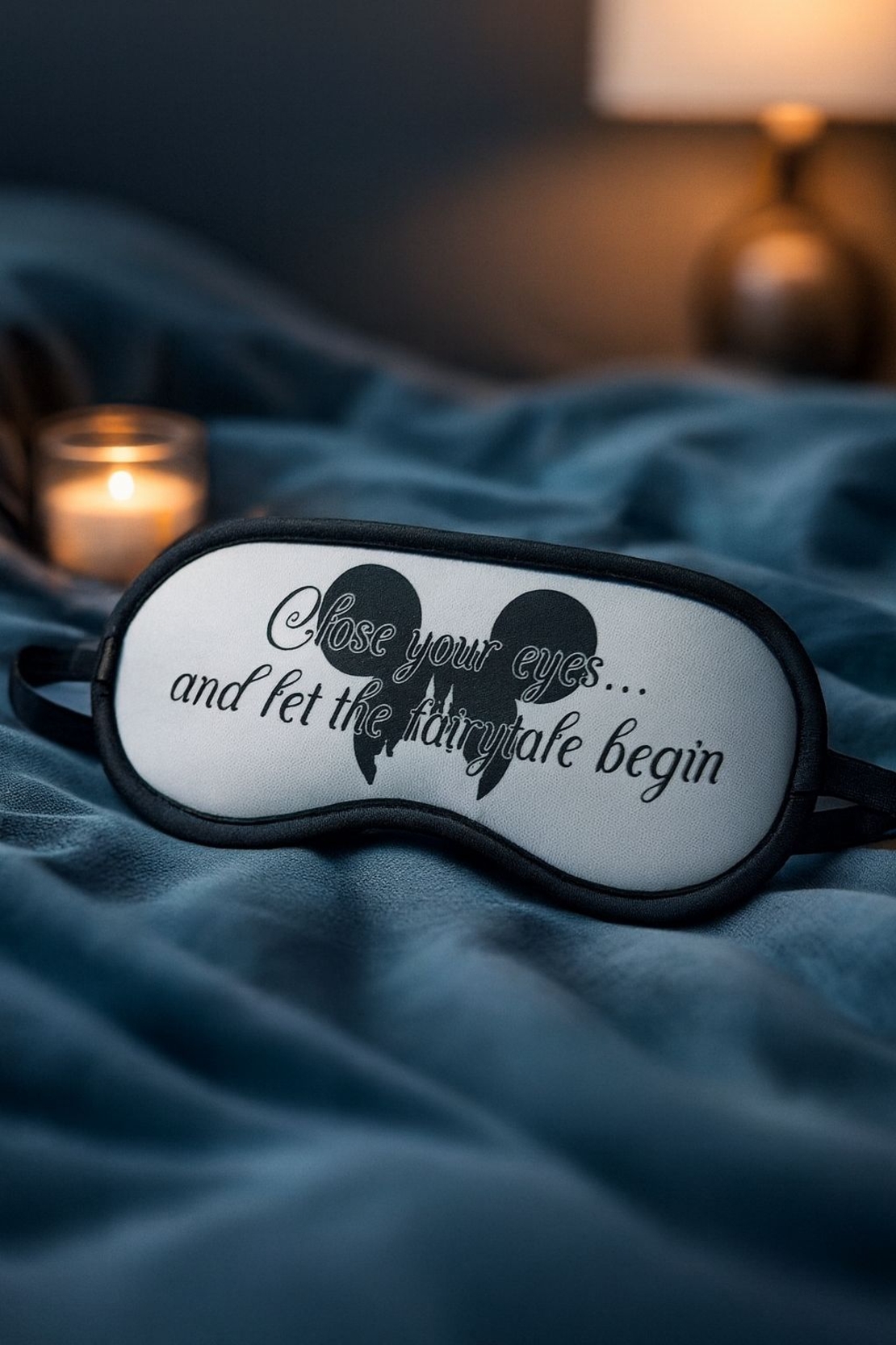 כיסוי עיניים עם הדפסה