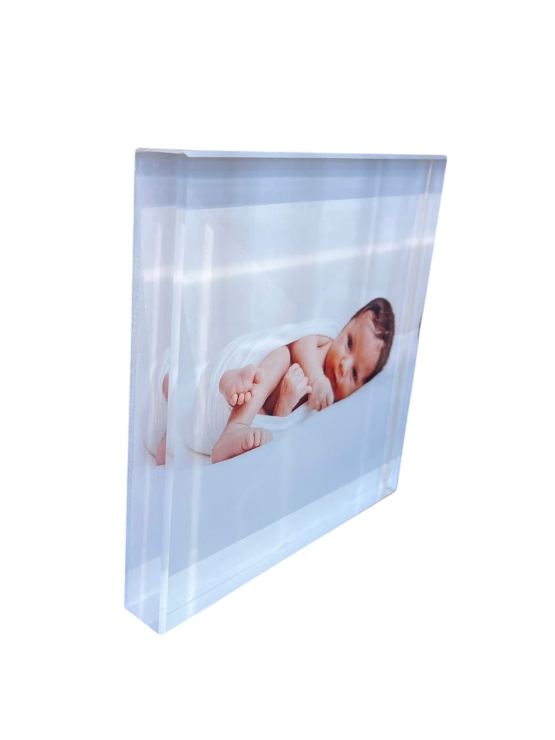 הדפסה על זכוכית מרובעת בגודל 15X15 ס