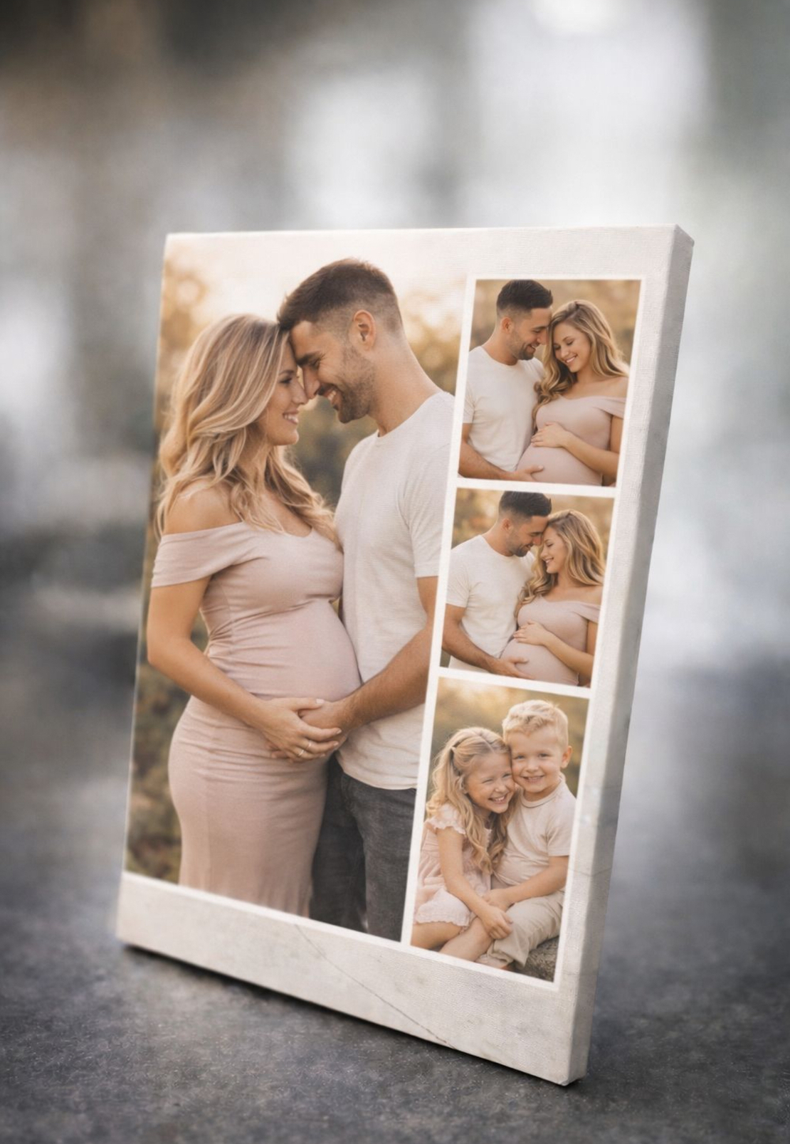 הדפסת קולאז' תמונות על קנבס בגודל 30X45