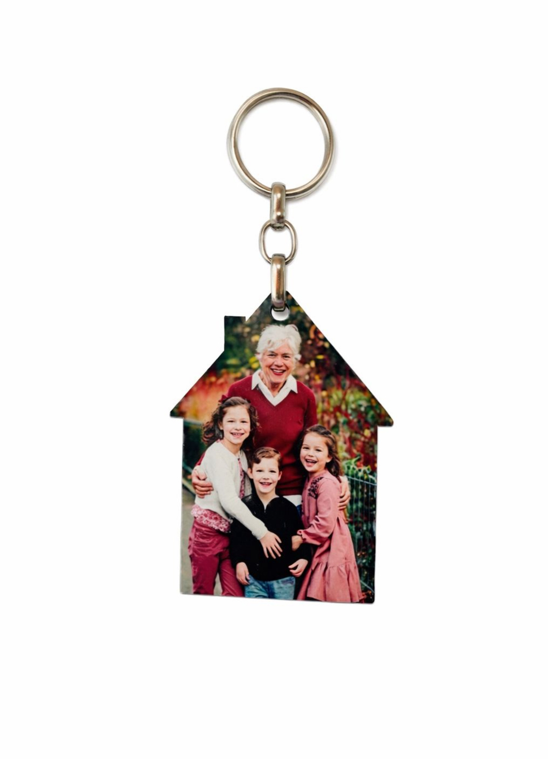 מחזיק מפתחות בצורת בית