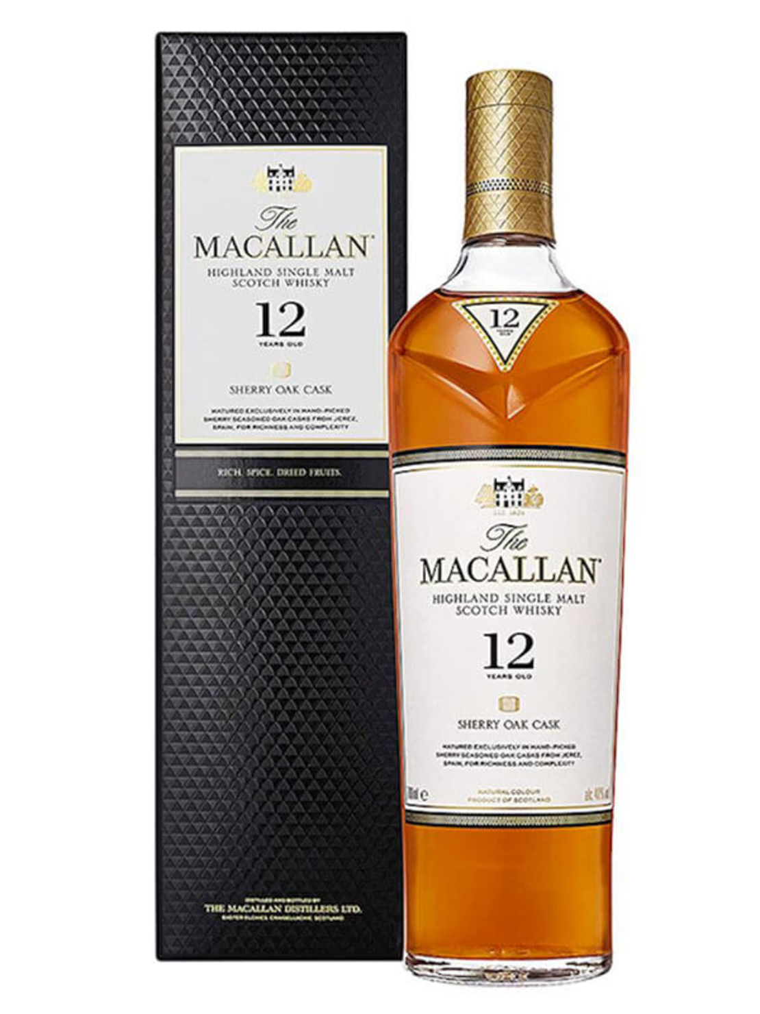 The Macallan Sherry Oak 12 лет