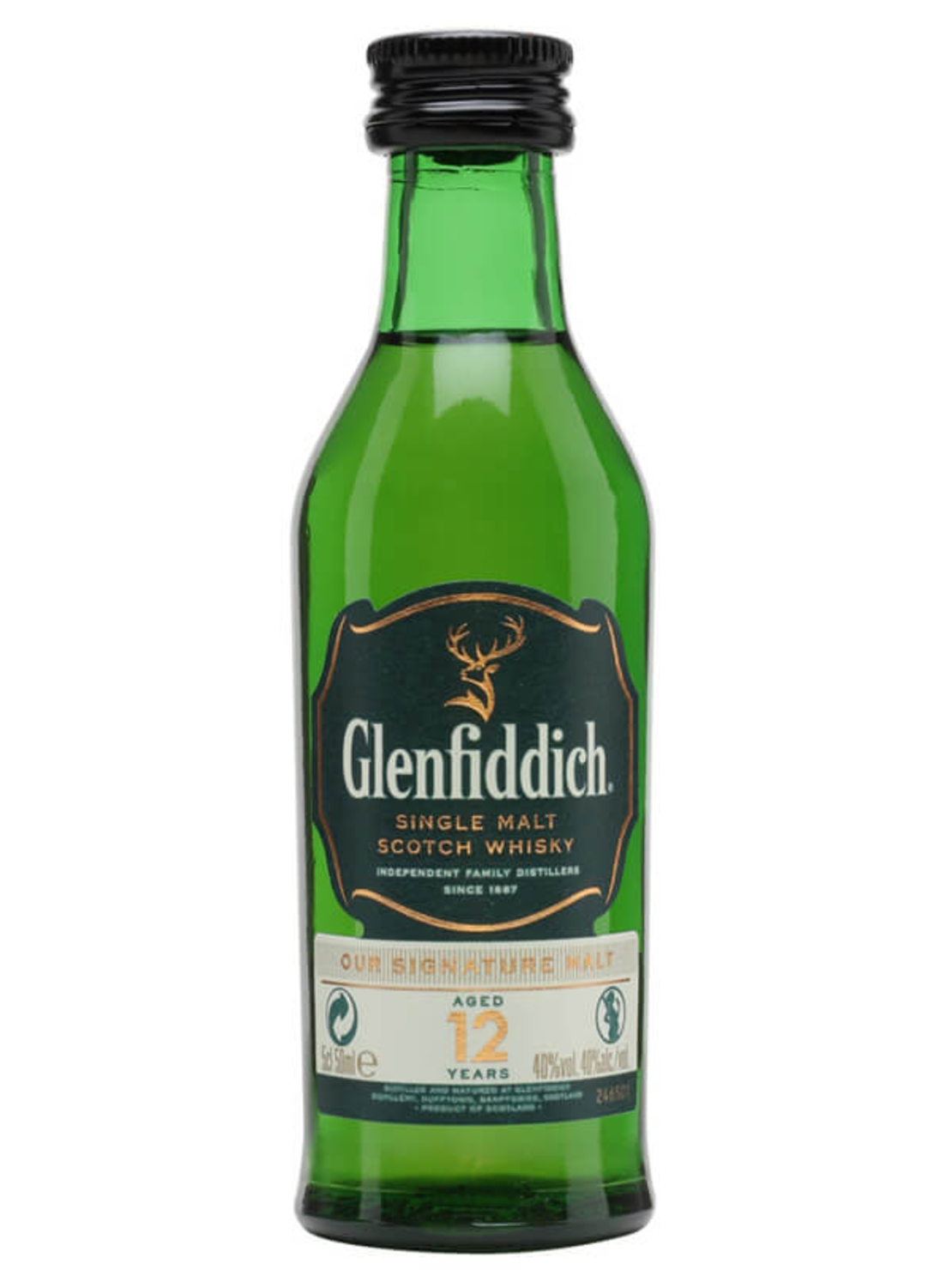 Mini glenfidich 12 year old