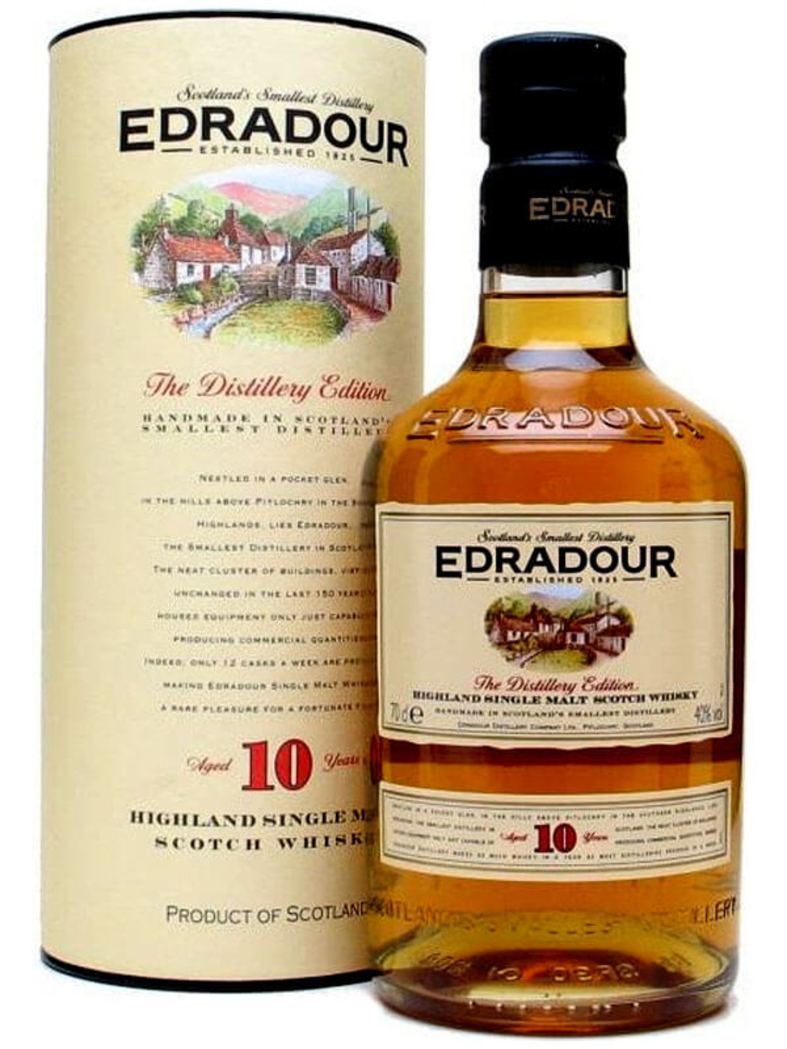 WHISKY EDRADOR 10 YEAR OLD