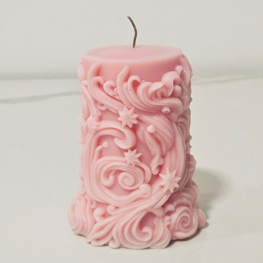 נר פיות ורוד בניחוח פטל