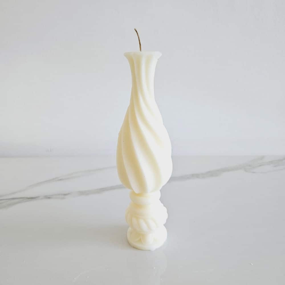 נר הבדלה  מעוטר ריחני לבנדר פטשולי וניל