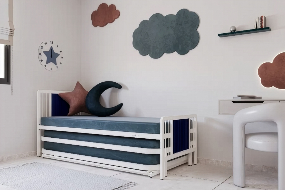 מיטת הייריזר משולשת קומפורט דגם נוי