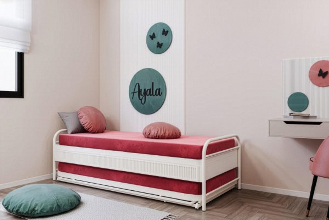 מיטת הייריזר כפולה + ארגז עליון דגם לירי