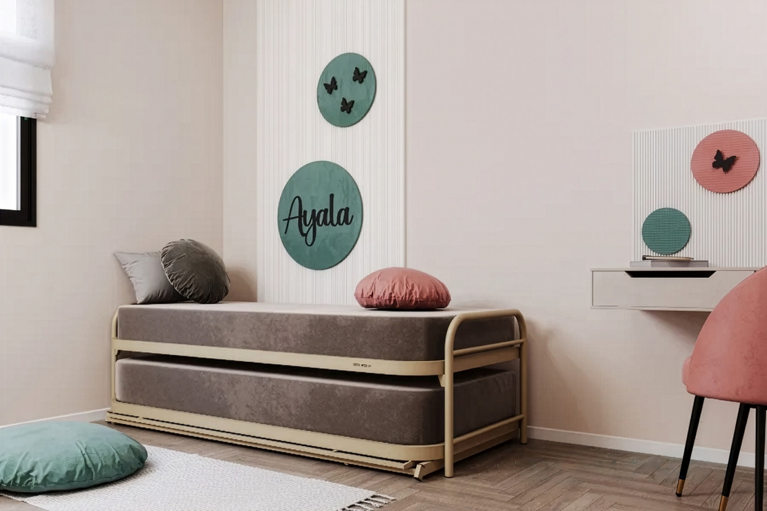 מיטת אירוח הייריזר כפולה קומפורט דגם לירי