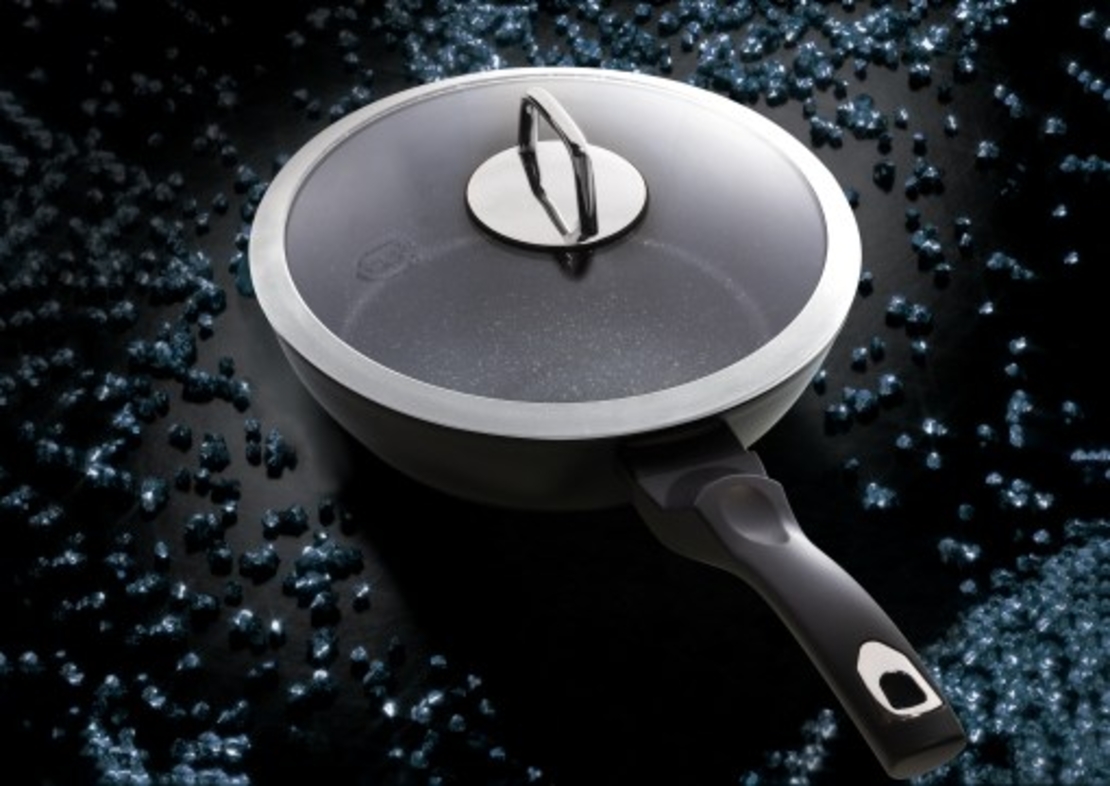 מחבת איכותית עמוקה BH-1853 Black silver