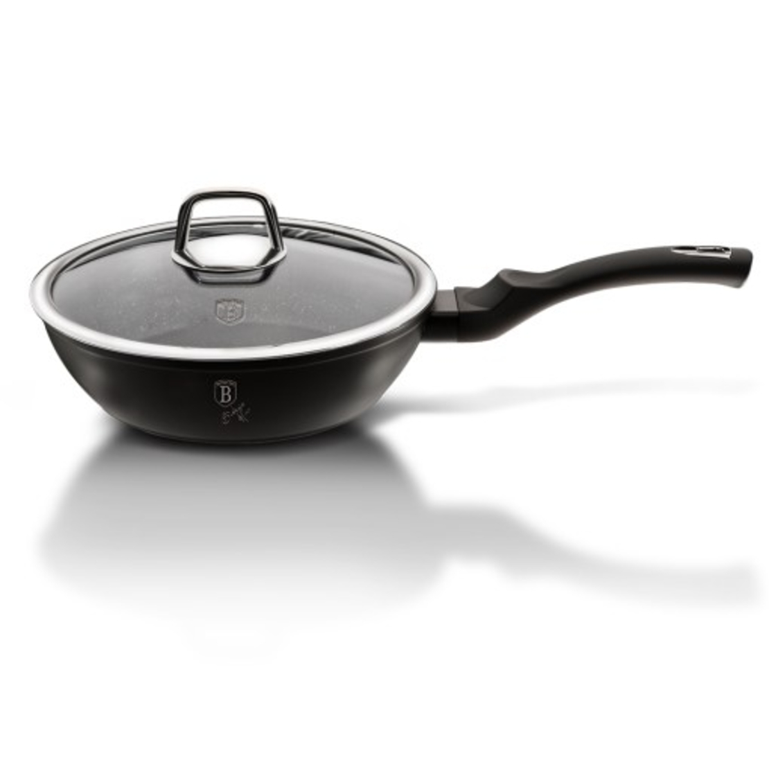 מחבת איכותית עמוקה BH-1853 Black silver
