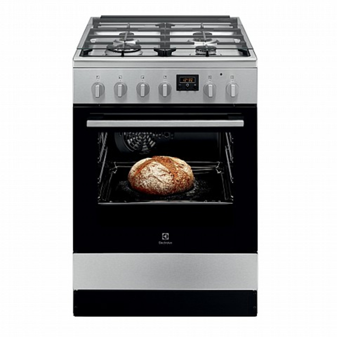 תנור משולב כיריים 62 ליטר אלקטרולוקס Electrolux LKK620200X