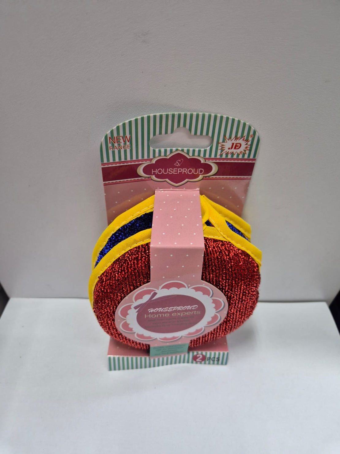 כרית עגולה לניקוי כלים- זוג