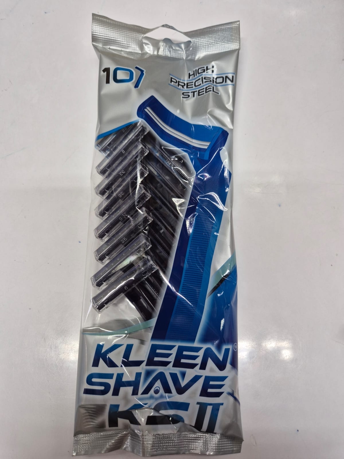 10 סכיני גילוח חד פעמי