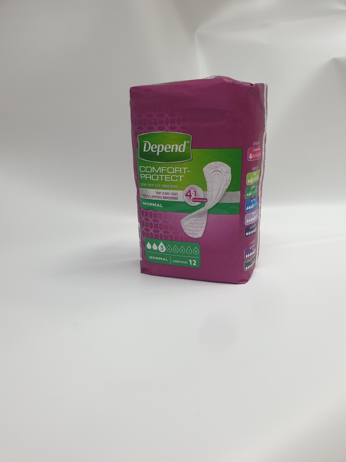 3 טיפות-DEPEND COMFORT