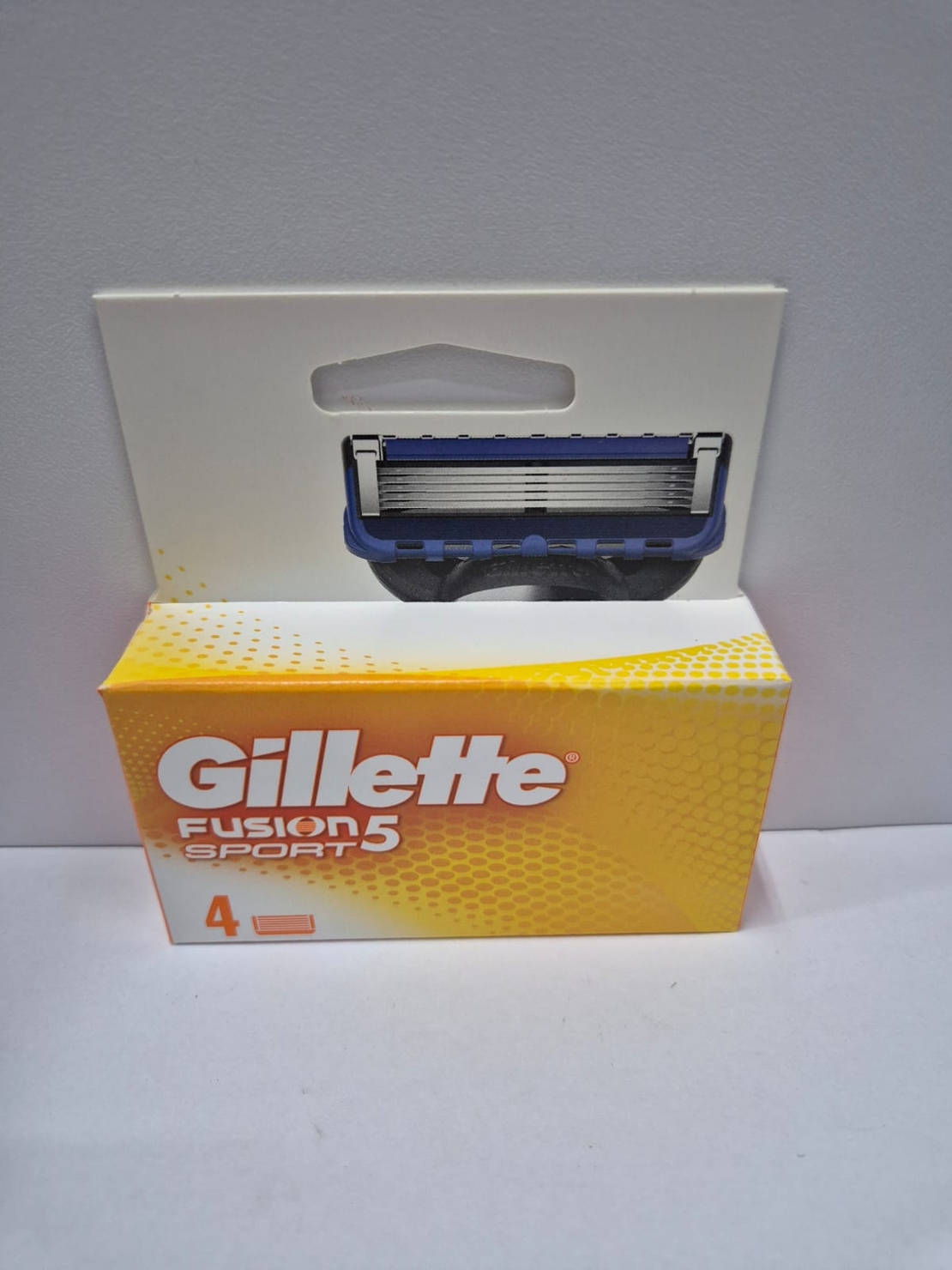 סכיני גילוח ג'ילט - פיוזון 5- 4 יחידות