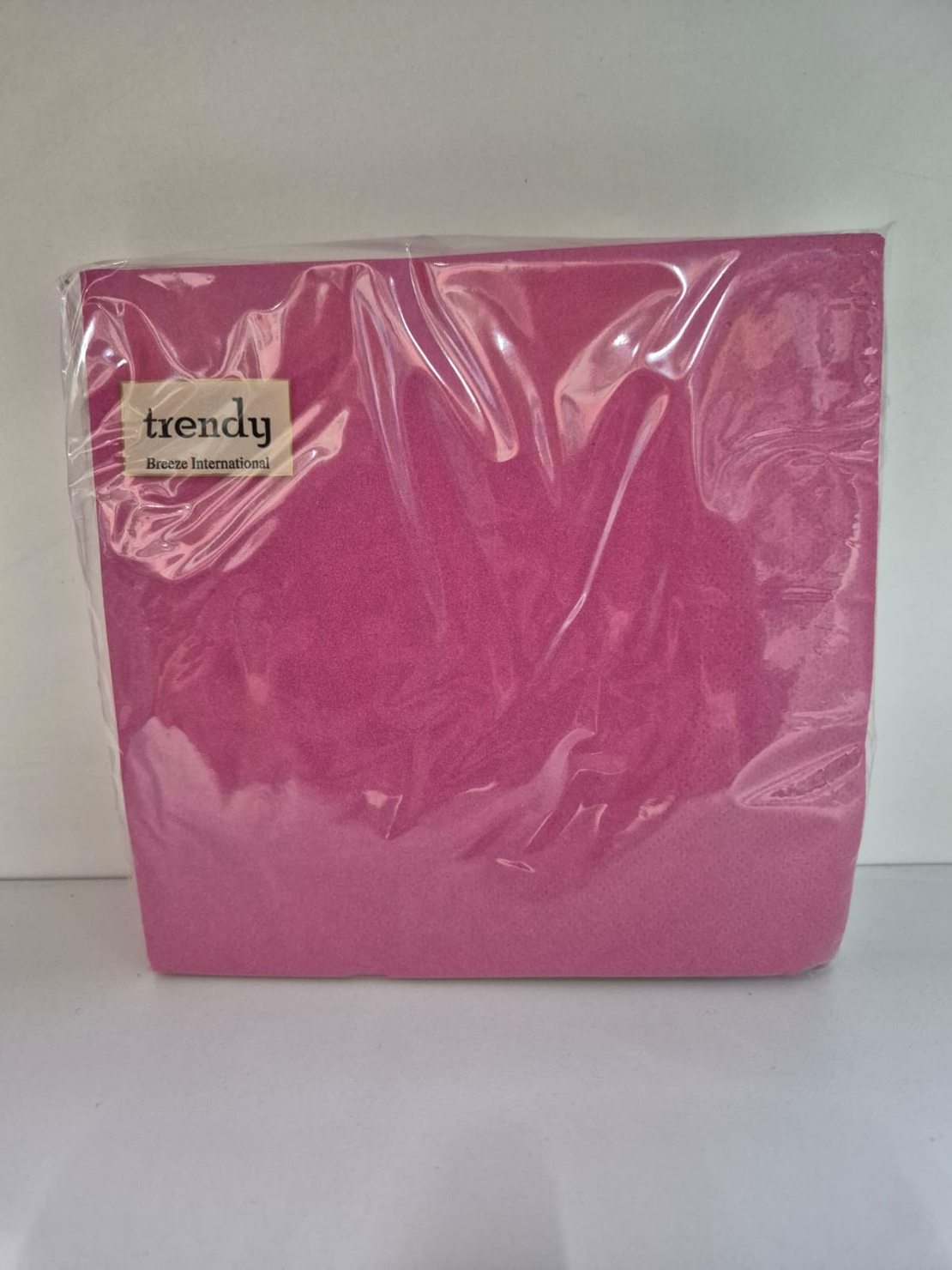 מפיות טרנדי TRENDY  - צבע פוקסיה