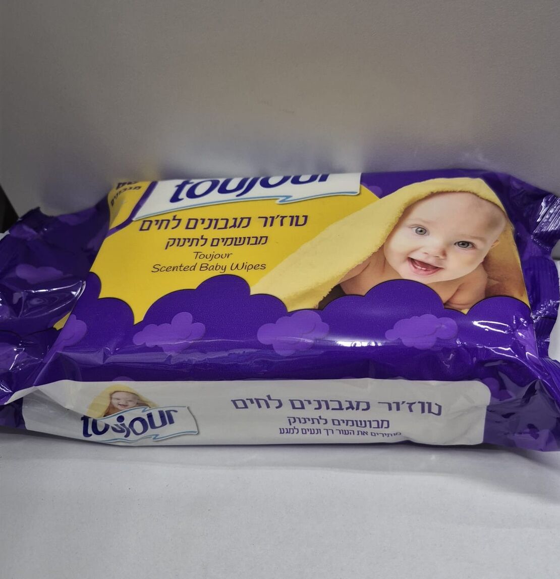 מגבונים לחים לתינוק בבישום עדין - אריזה מוגדלת