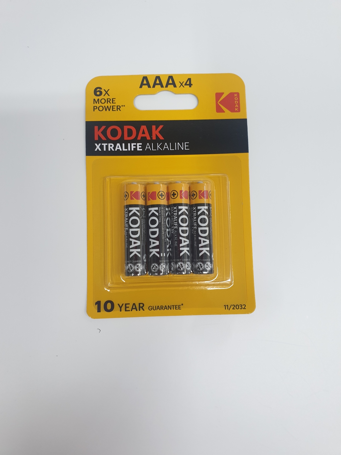 סוללות- AAA X 4 - קודאק - KODAK