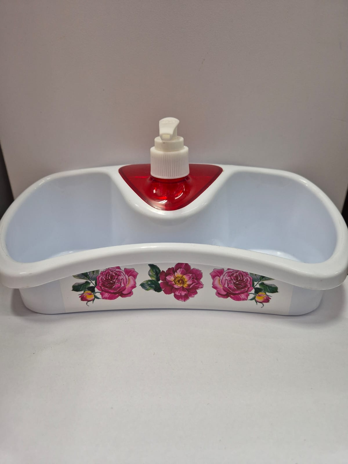 מתקן לסבון- פרחים