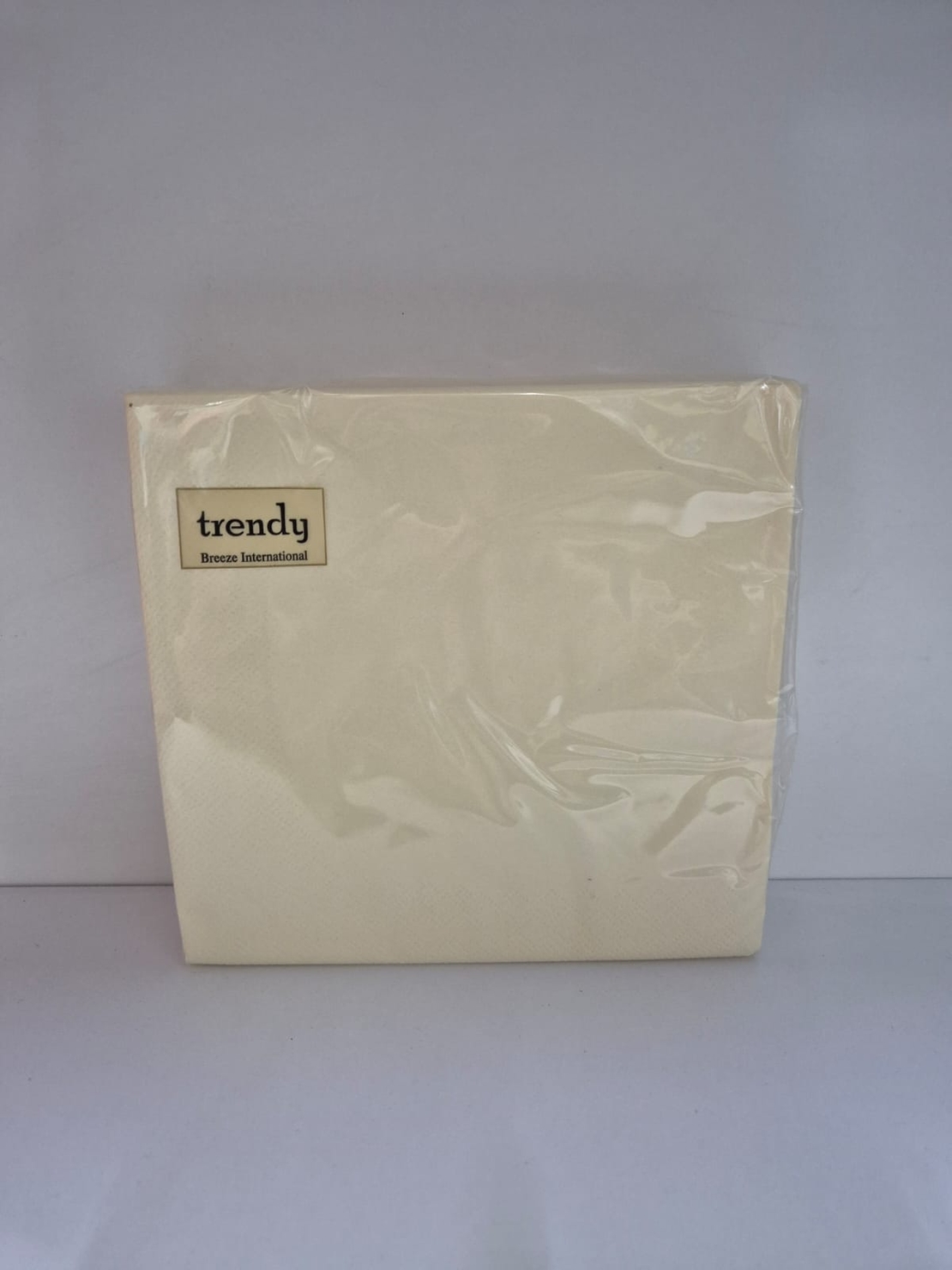 מפיות טרנדי TRENDY  - צבע קרם