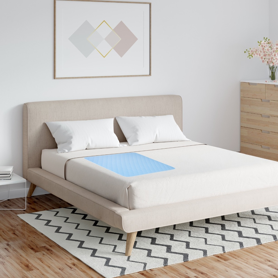 מגן מזרן רב פעמי- 5 שכבות