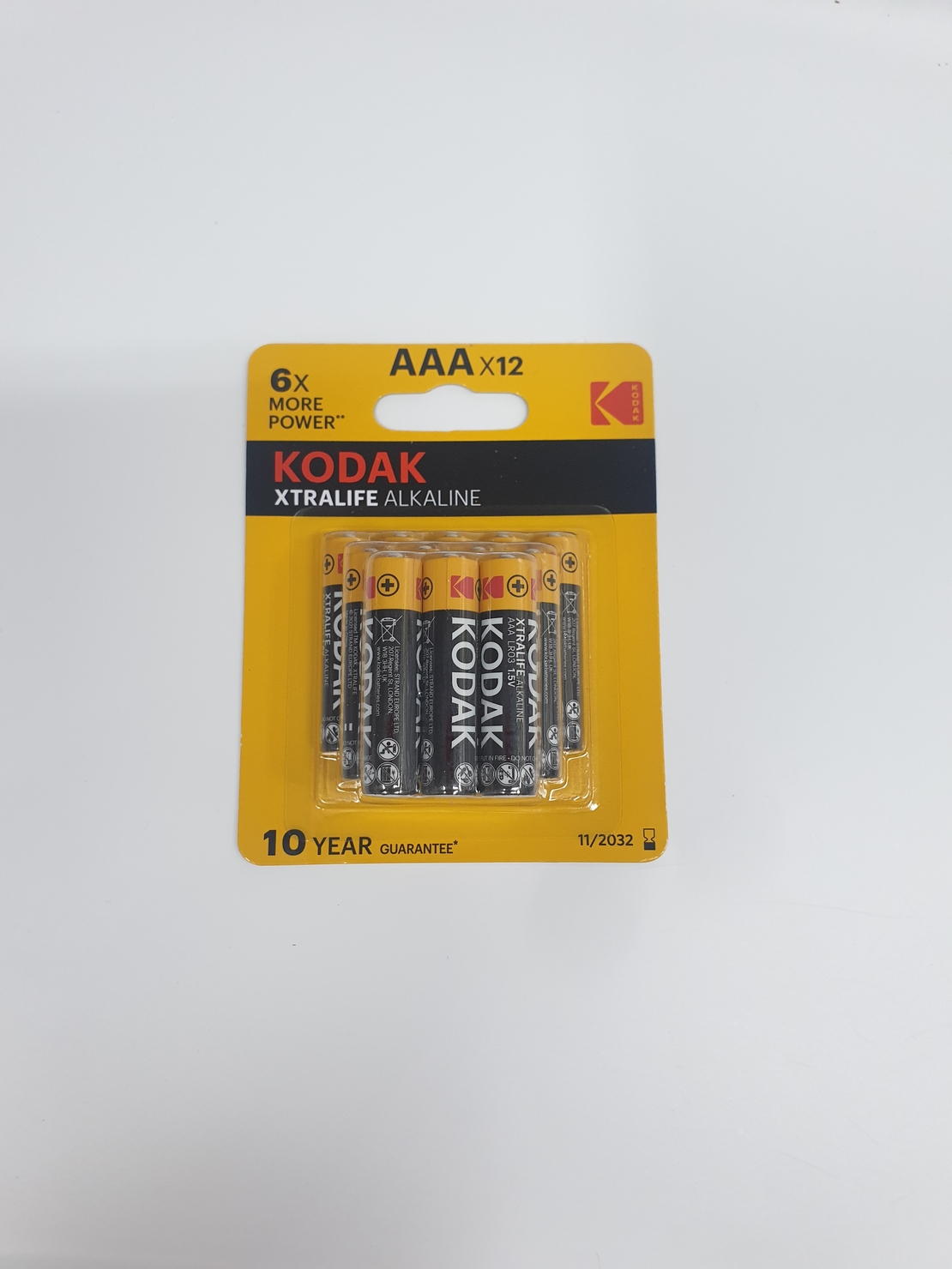 סוללות- AAA X 12 - קודאק - KODAK