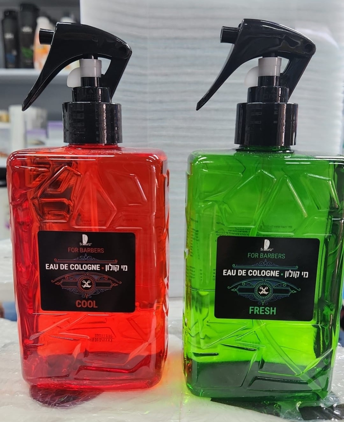 מי קולון עם משאבה