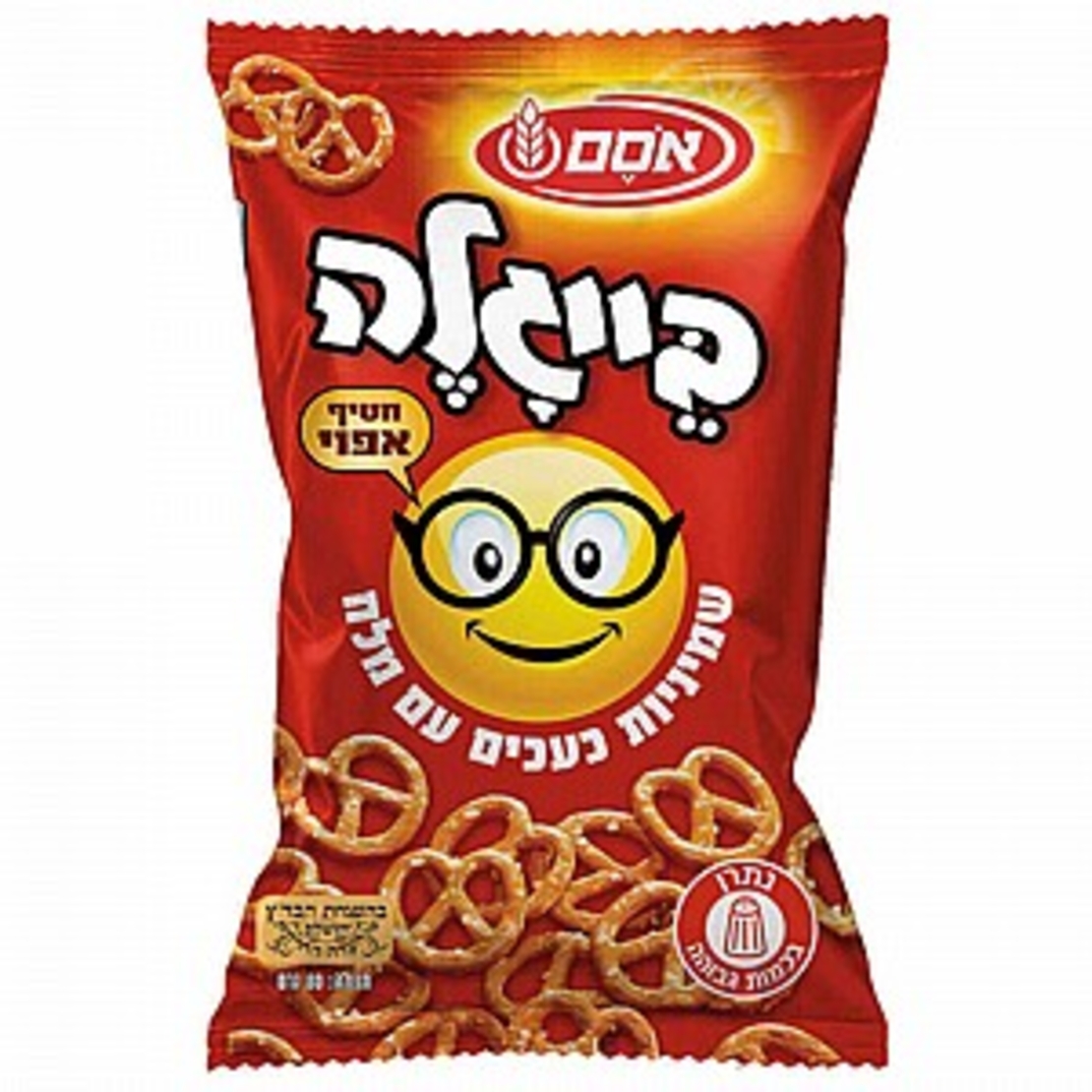 בייגלה שמיניות עם מלח אסם 80 גרם