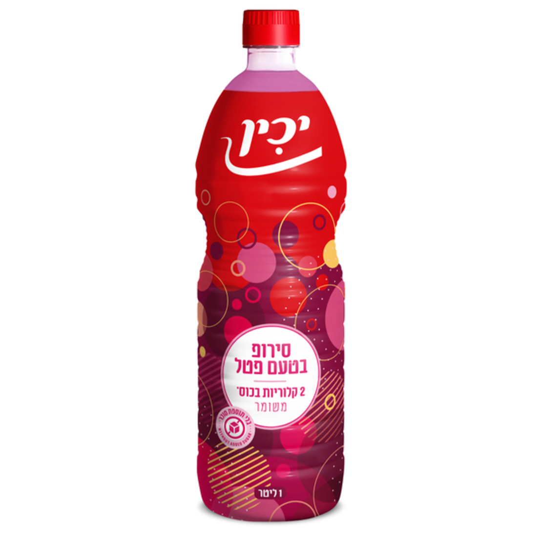 סירופ בטעם פטל מופחת קלוריות יכין