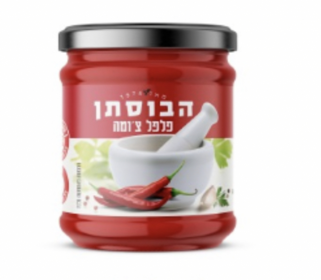 ממרח פלפל צ'ומה הבוסתן