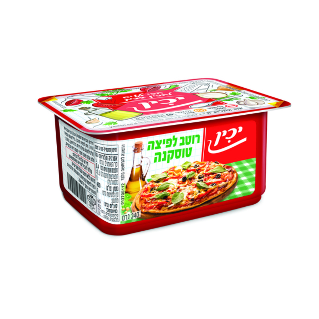 רוטב לפיצה טוסקנה יכין