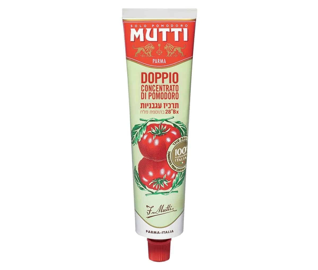 רכז עגבניות DOPPIO בשפורפרת MUTTI