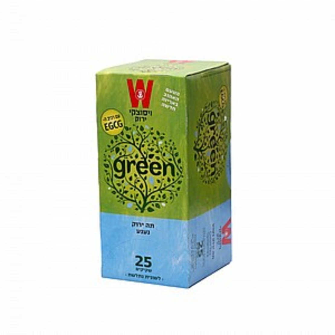 תה ירוק נענע ויסוצקי 25 שקיקים