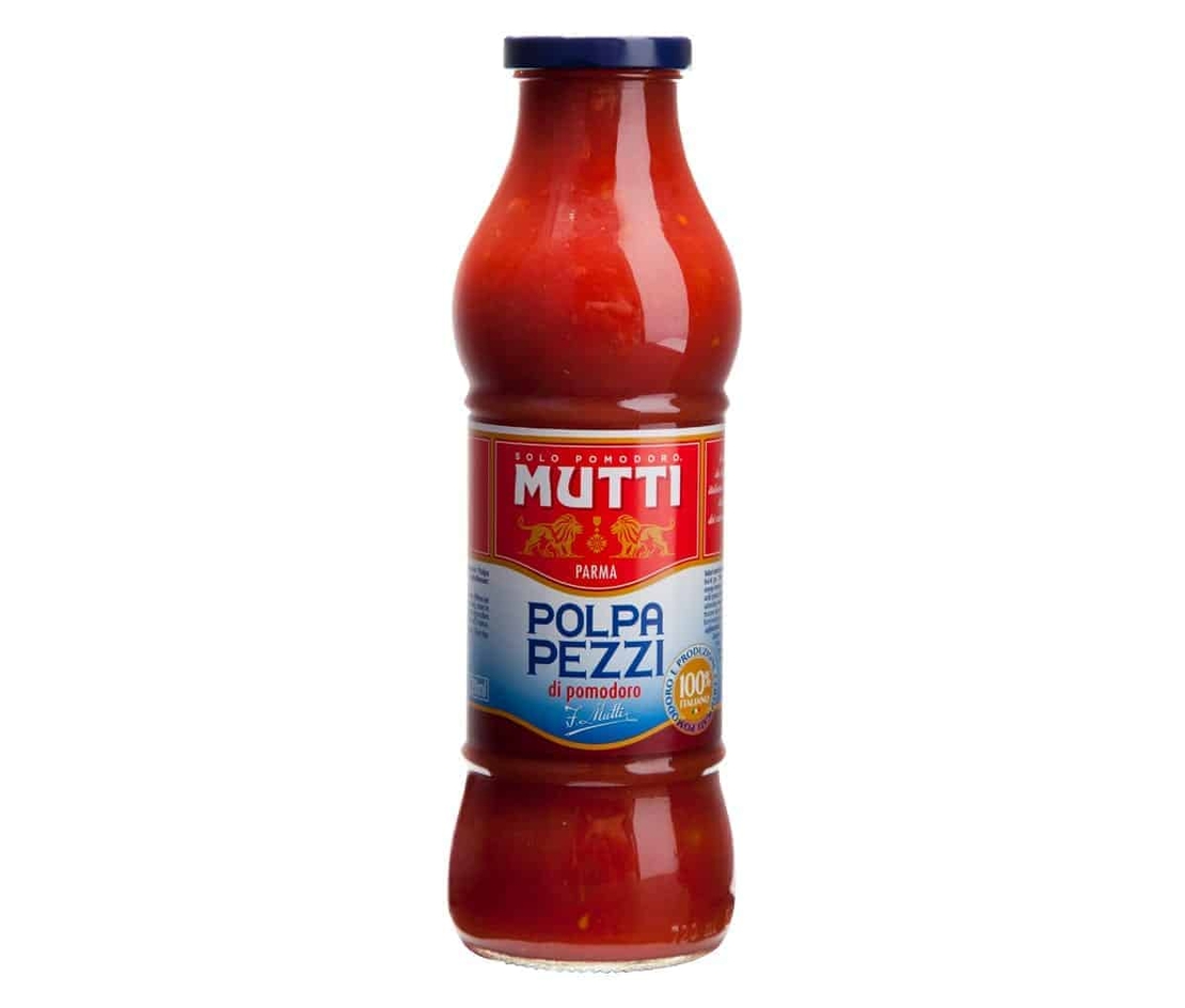 קוביות עגבניות חתוכות MUTTI