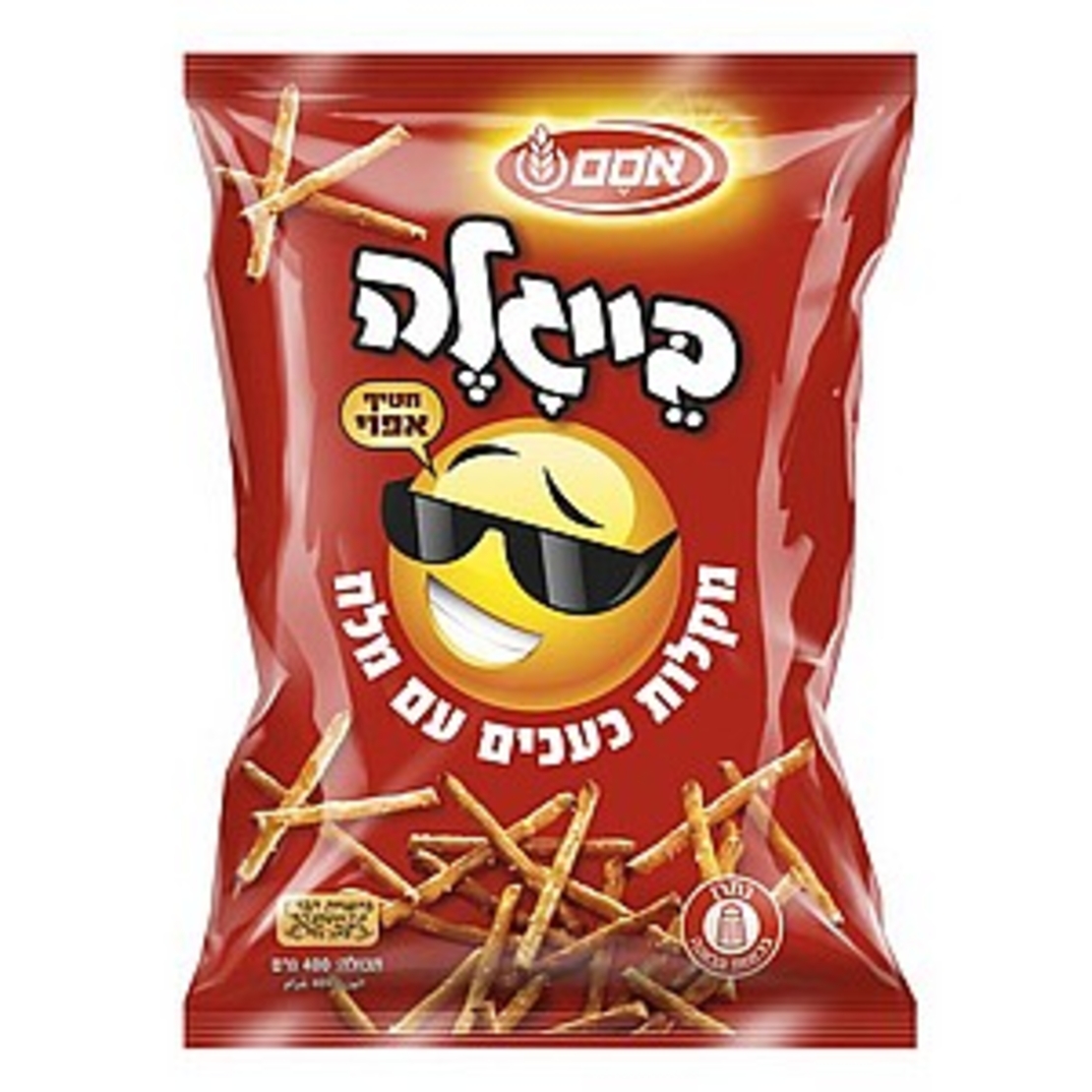 בייגלה מקלות עם מלח אסם 400 גרם