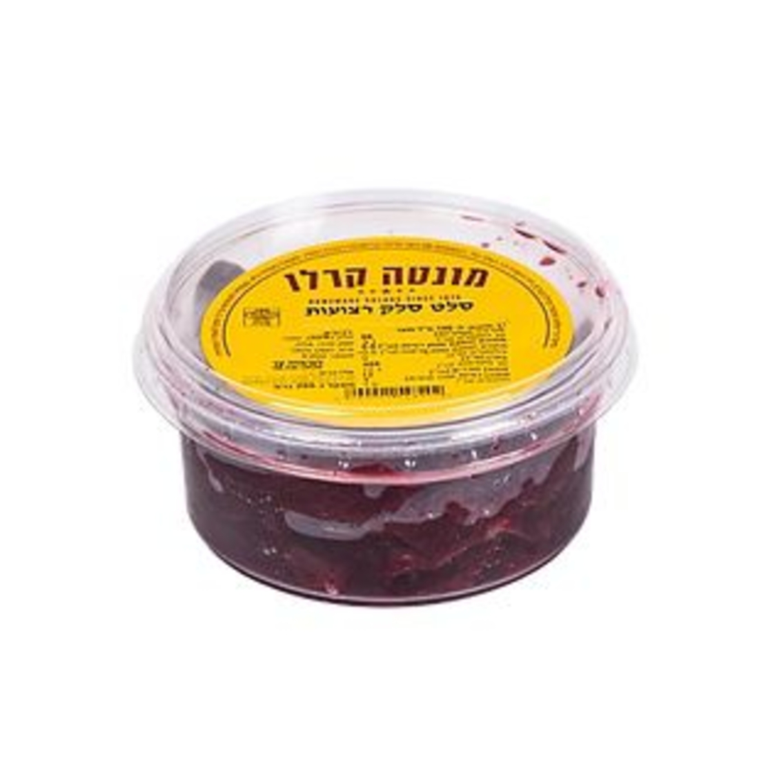 סלט סלק רצועות 250 גרם מונטה קרלו