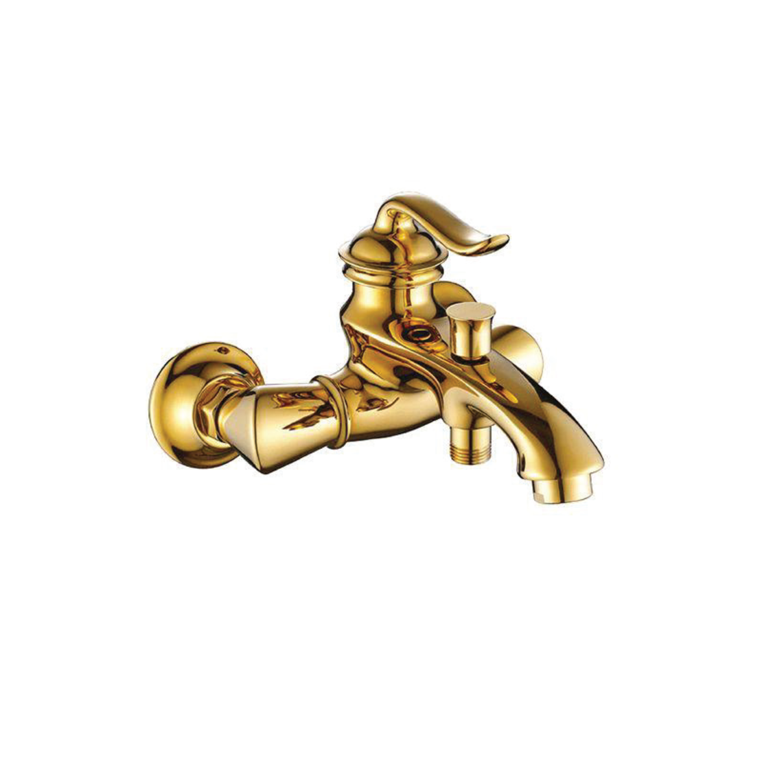 ברז סוללה יוקרתי לאמבטיה צבע זהב דגם Elegant Gold