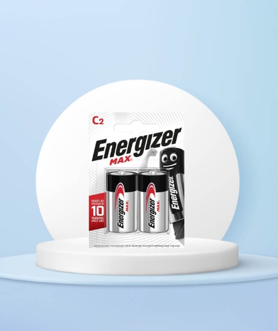 זוג סוללות אנרגיזר ENERGIZER גודל C