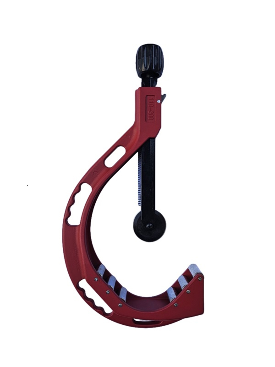 חותך צינורות פלסטיק PVC/ PPR / HDPE מקצועי סיבובי 110 - 200 מ