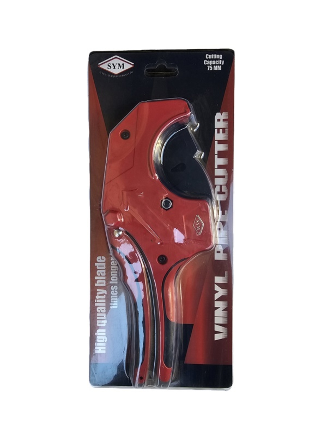 חותך צינורות פלסטיק  PVC/ PPR / HDPE / PP מקצועי עד לקוטר 75 מ