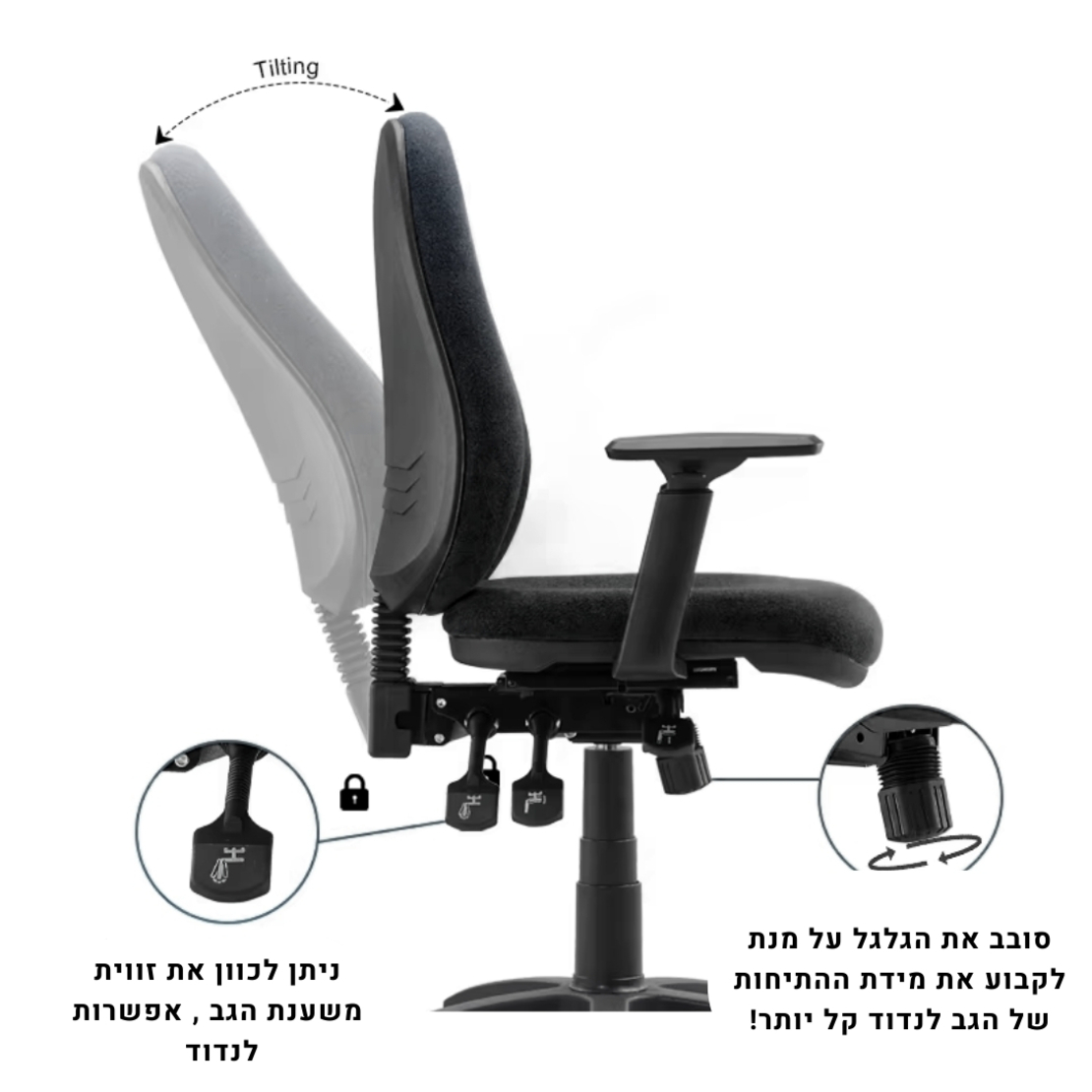 כסא משרדי  RIO