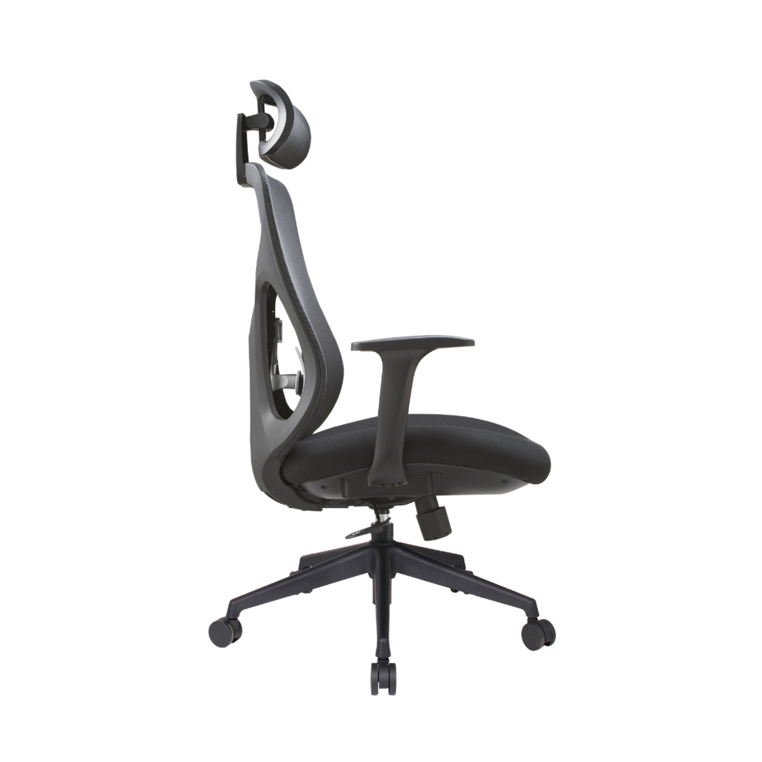 כסא מנהל גבוה שחור דגם אברלסט