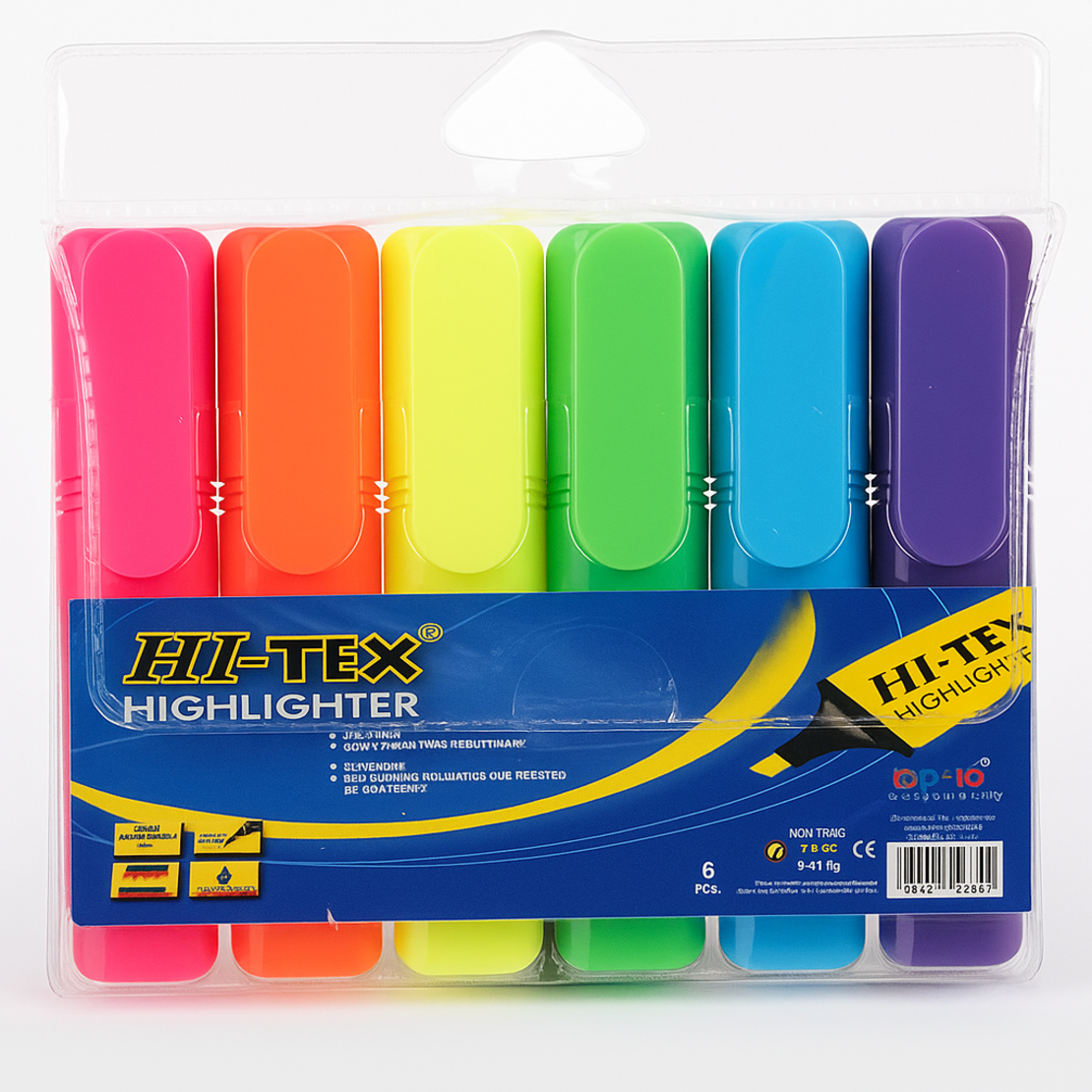 מדגיש זוהר סט- 6 יחידות