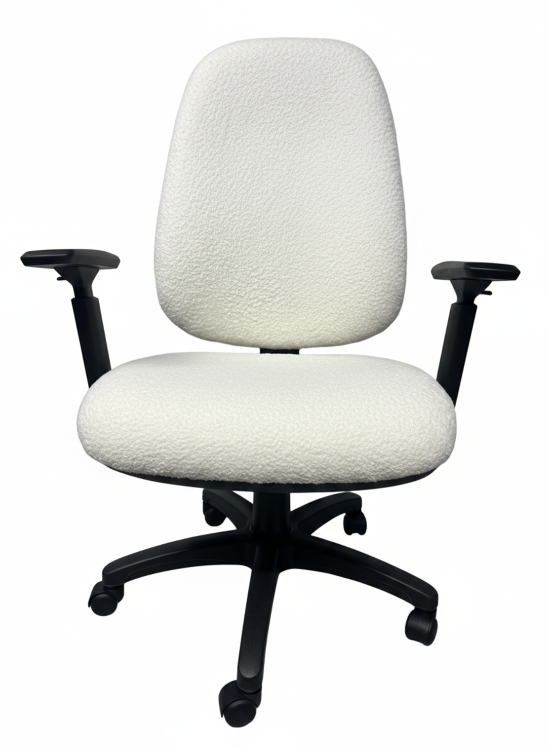 כיסא משרדי Rio Pro לבן מבד בוקלה