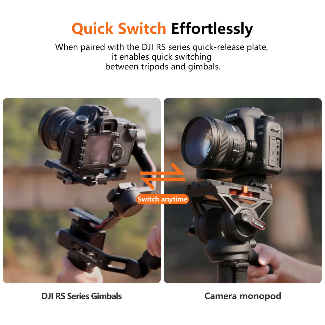 מונופוד + ראש אלומיניום  COMAN DX327AQ6