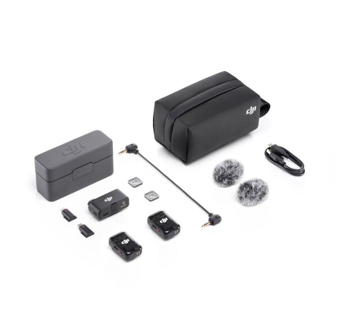 מערכת מיקרופונים אלחוטיים DJI MIC 2
