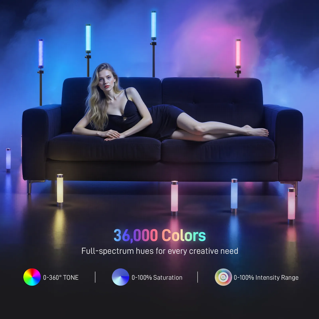 תאורת צינור RGB B190S PHOTOOLEX