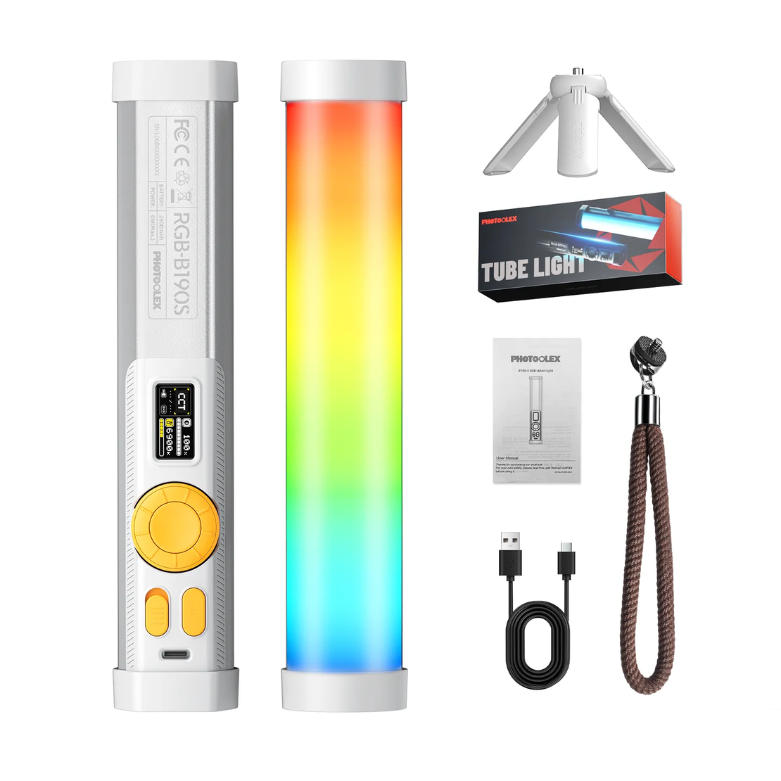 תאורת צינור RGB B190S PHOTOOLEX